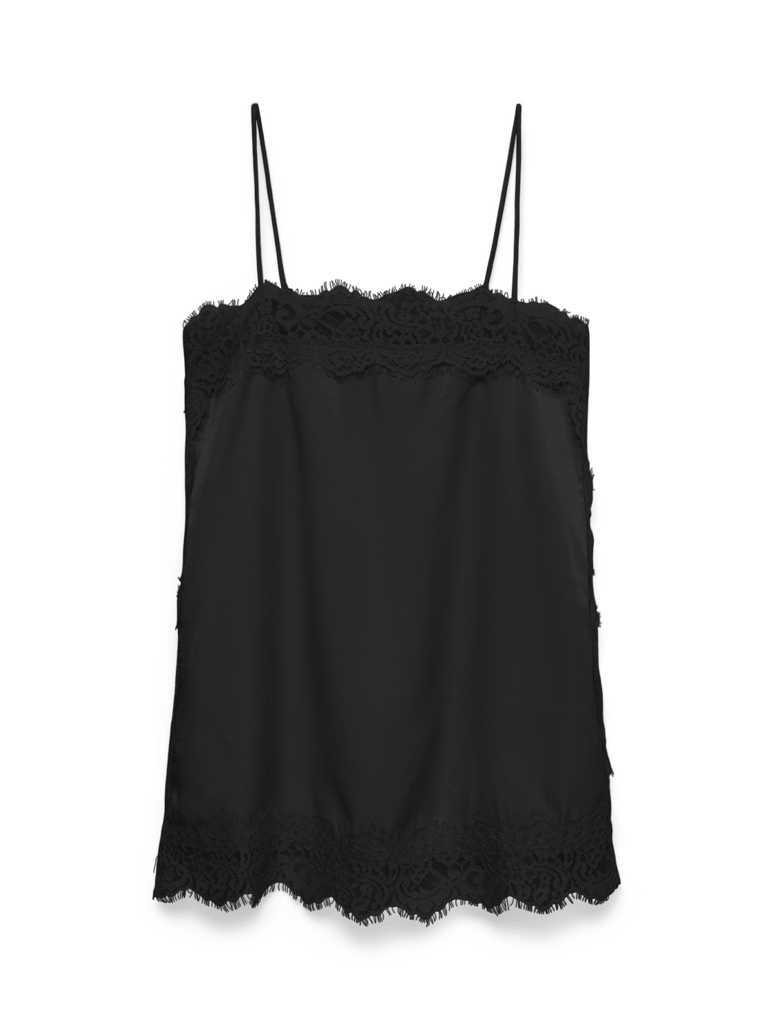 VMCHARM Top - Black - VERO MODA & VILA Bergvik
